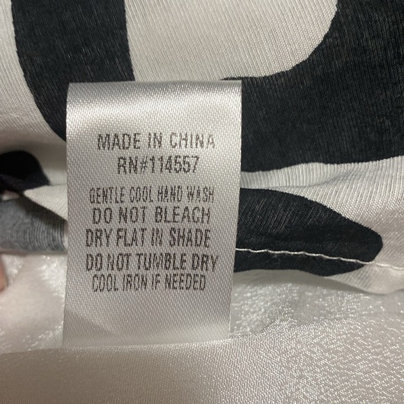 THML Black and White Dress with Colorful Embroidery - Picture 6 of 6